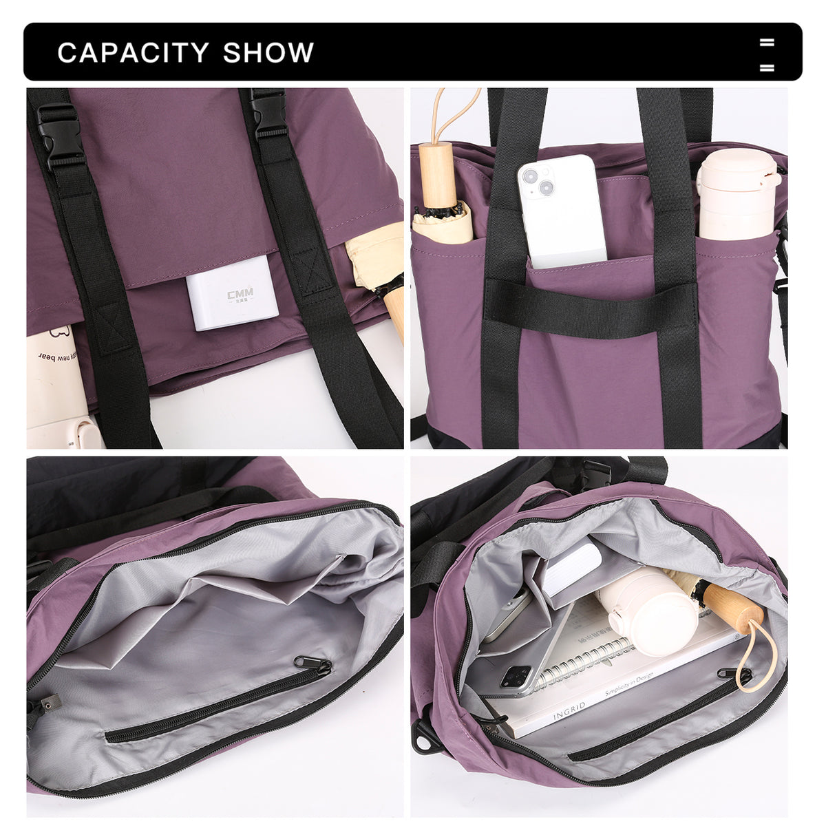 Unisex Tote Bag MTB24T02 - Vacuum Compression backpacks, Gun Bags, Tactical Bags MOQ From 24pcs | BaystorySupply