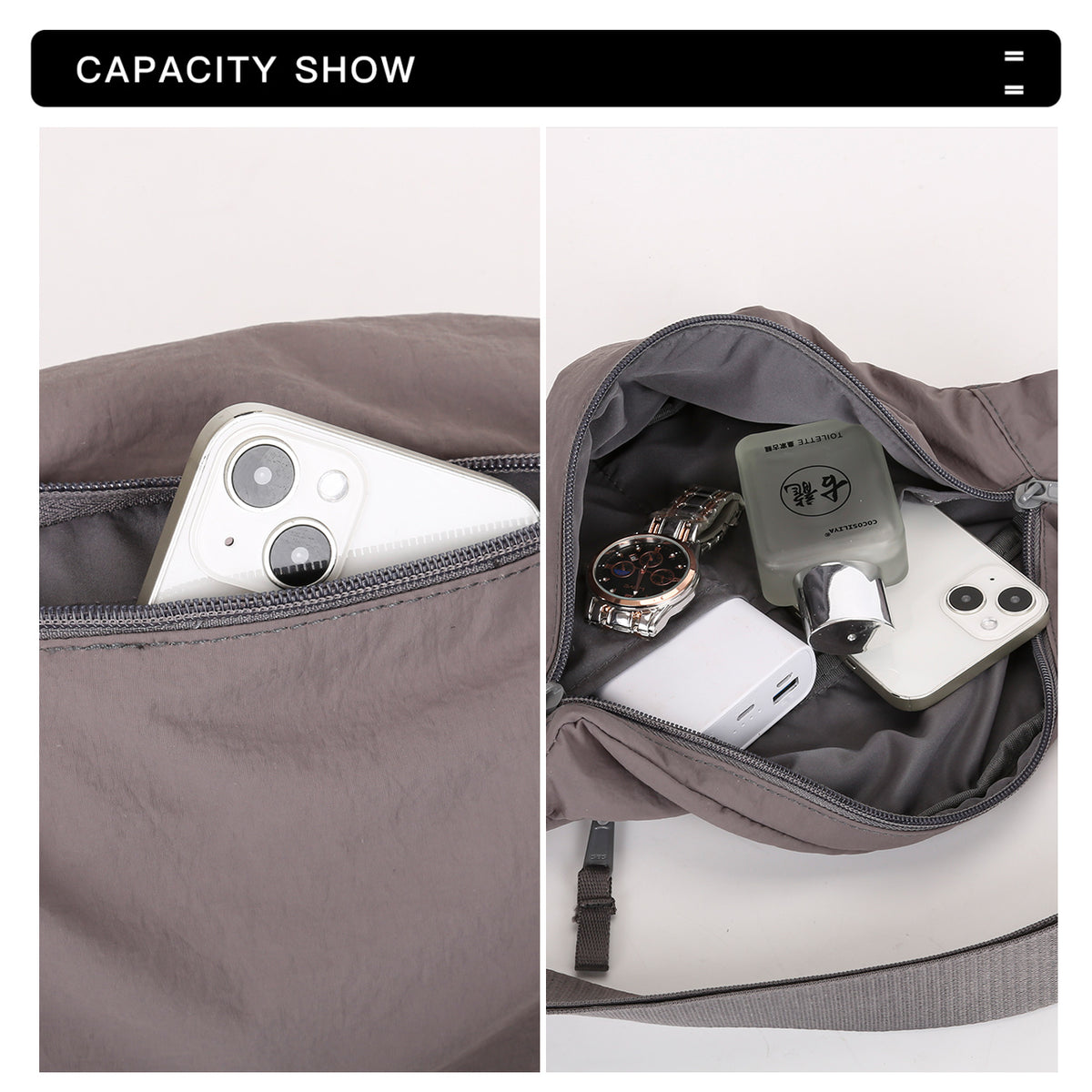 Unisex Belt Bag MBB24T01 - Vacuum Compression backpacks, Gun Bags, Tactical Bags MOQ From 24pcs | BaystorySupply