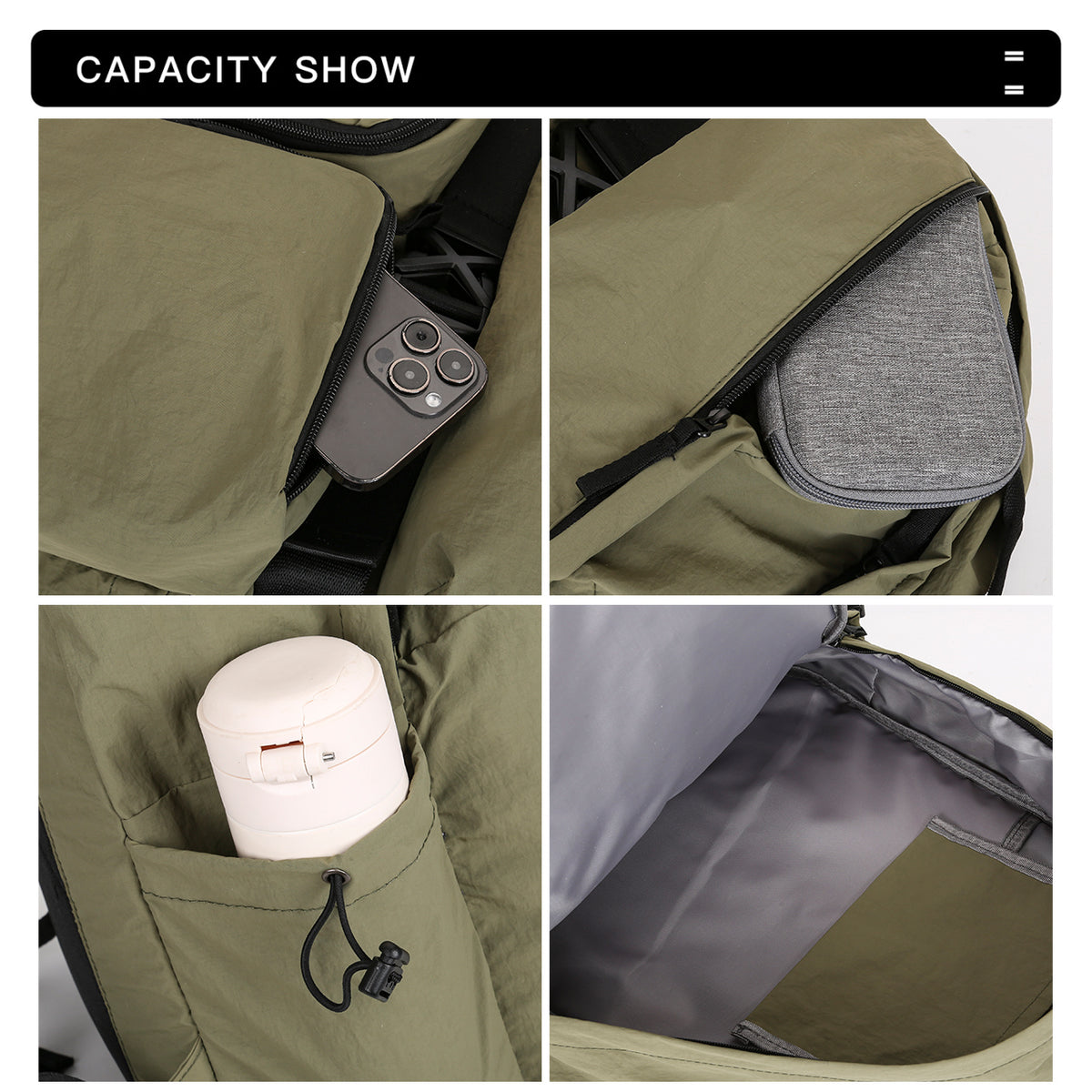 Unisex Backpack MBP24T04 - Baystory