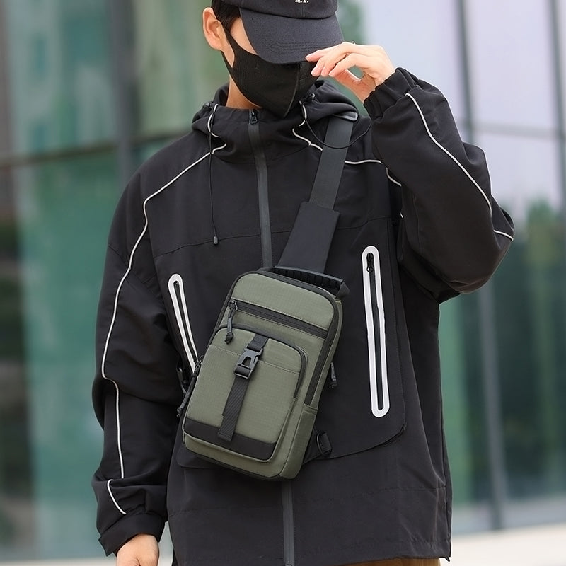 Men’s Sling Bag MSB24S207 - Vacuum Compression backpacks, Gun Bags, Tactical Bags MOQ From 24pcs | BaystorySupply