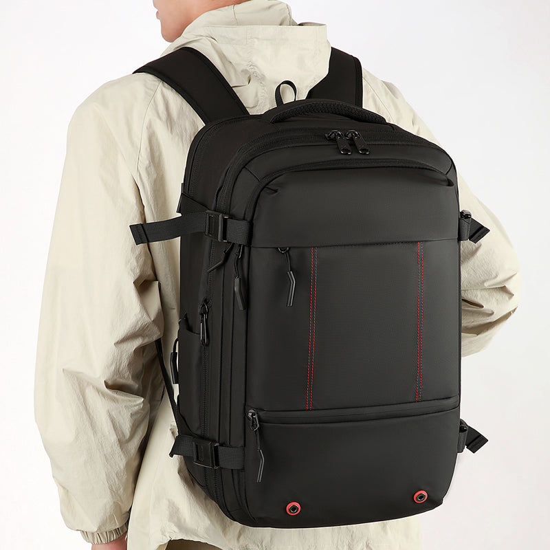 Vacuum Compression Backpack MBP25W37 - Space Saving Travel Backpack | 50% More Packing Space |