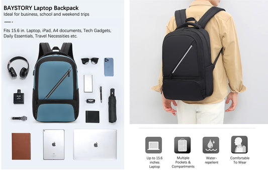 Men‘s Backpack MBP24C01 - Baystory