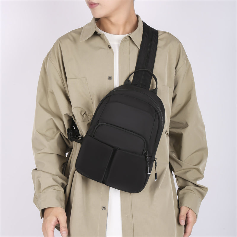 Men's Sling Bag MSB24C212 - Vacuum Compression backpacks, Gun Bags, Tactical Bags MOQ From 24pcs | BaystorySupply