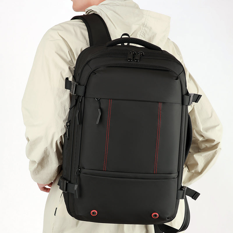 Vacuum Compression Backpack MBP25W37 - Space Saving Travel Backpack | 50% More Packing Space |