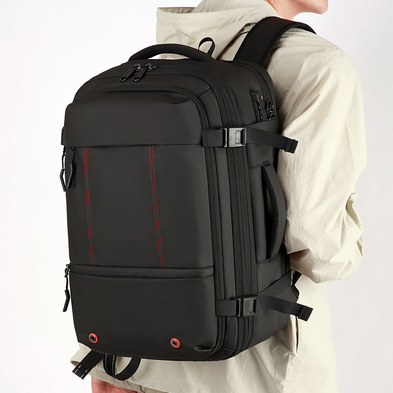 Vacuum Compression Backpack MBP25W37 - Space Saving Travel Backpack | 50% More Packing Space |