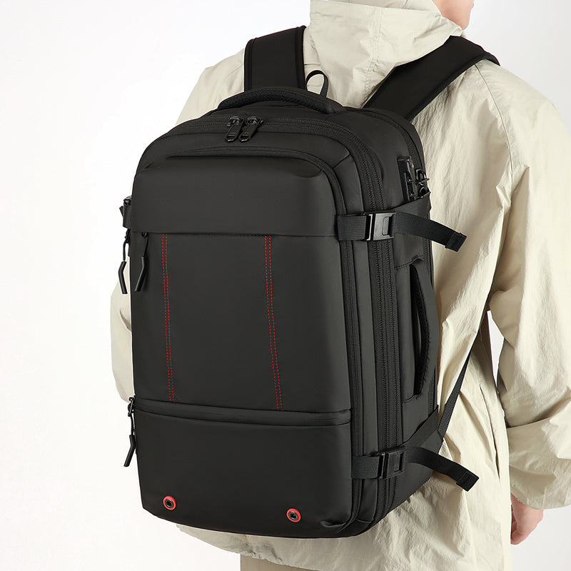 Vacuum Compression Backpack MBP25W37 - Space Saving Travel Backpack | 50% More Packing Space |